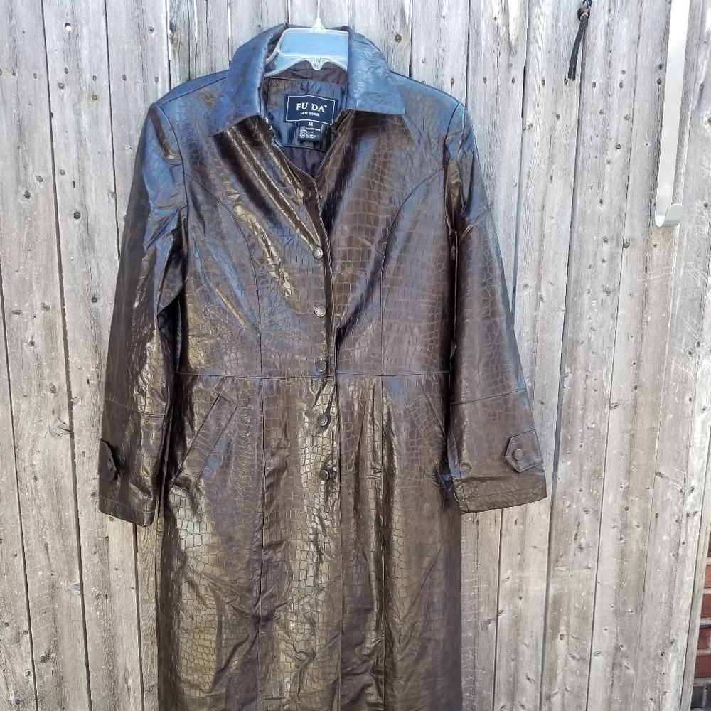 FUDA NewYork Full length ladies rain coat